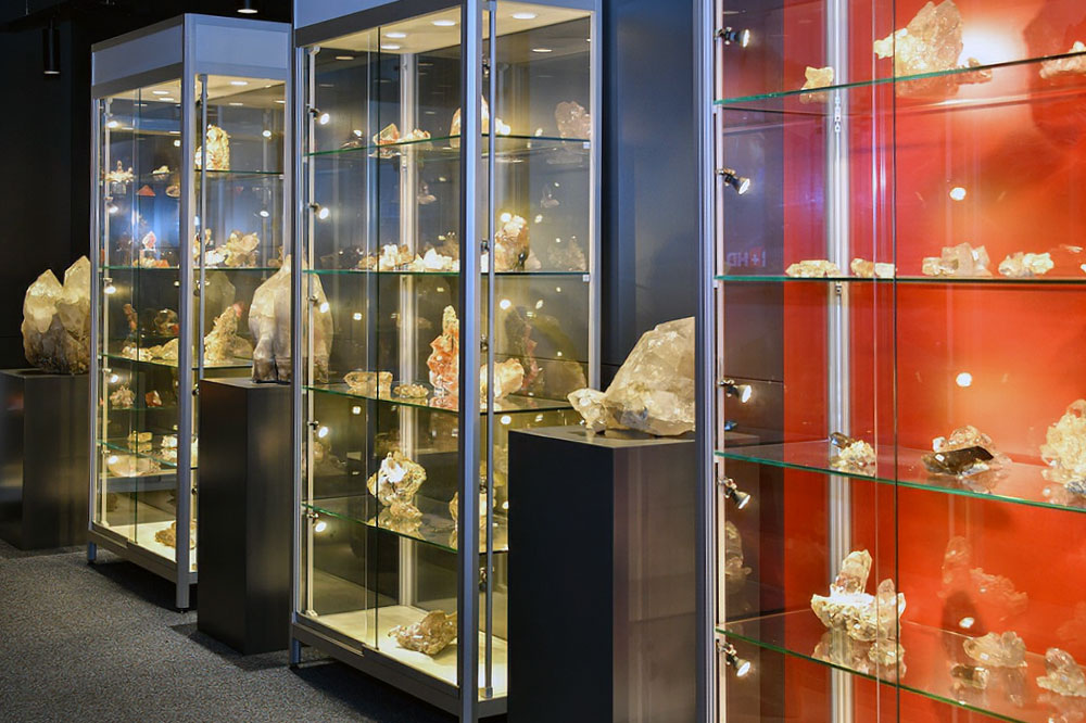 Kristalle Ausstellung in Amsteg Kristalle Ausstellung in Amsteg